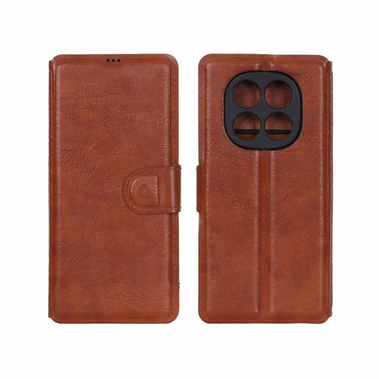 کیف موبایل چرمی مگنتی جاکارتی و محافظ لنزدار شیائومی مدل Xiaomi Redmi Note 15 / Poco M8 5G