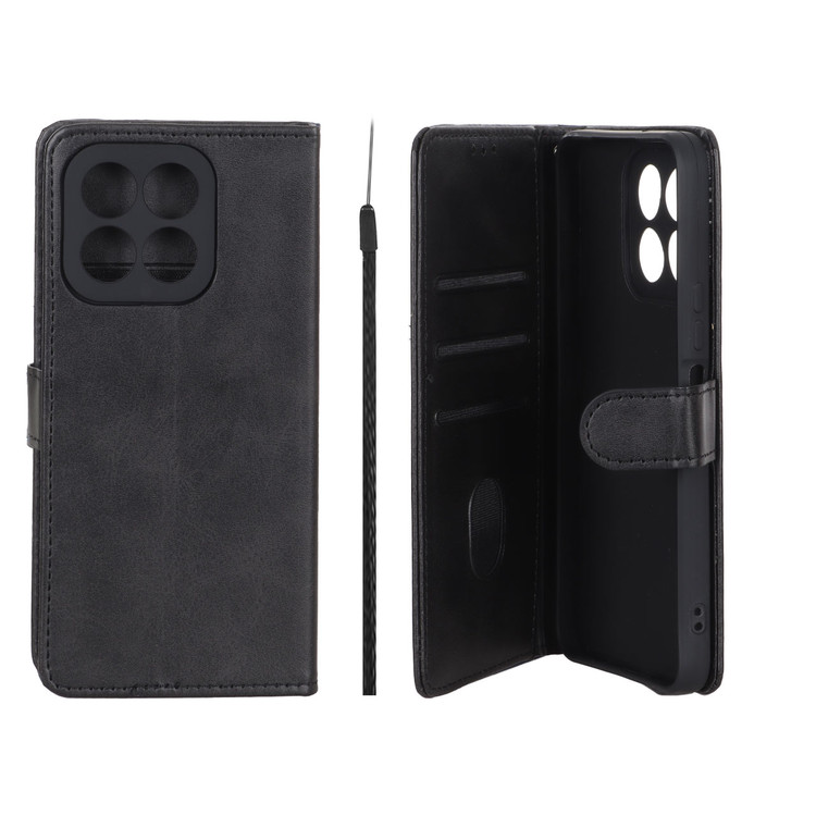 کیف موبایل چرمی مگنتی جاکارتی و محافظ لنزدار درجه یک داخل مخمل هواوی آنر Honor X6b