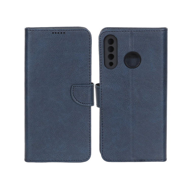 کیف موبایل چرمی مگنتی جاکارتی و محافظ لنزدار درجه یک هواوی Huawei P30 Lite