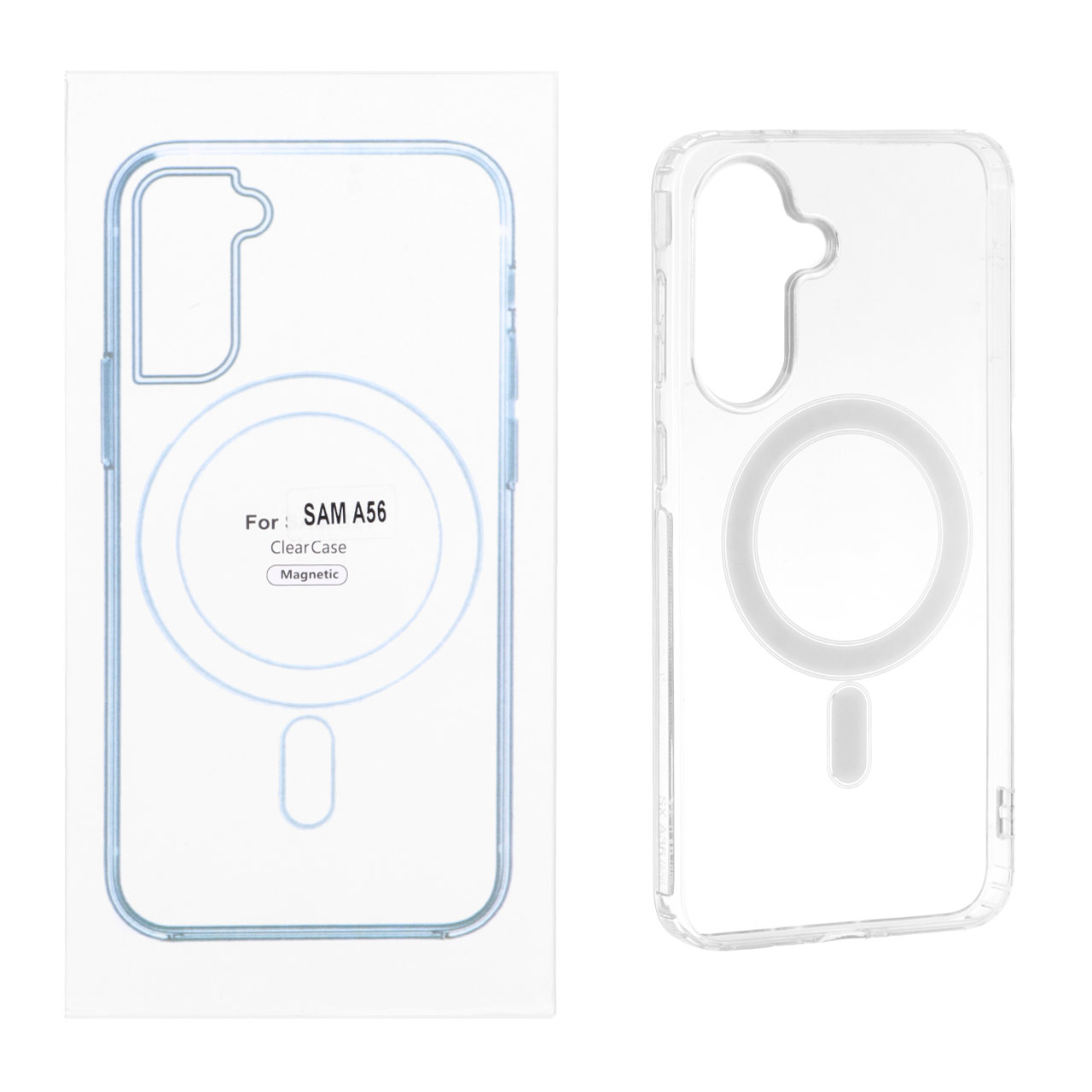 قاب مگ سیف شفاف با قابلیت شارژ MagSafe سامسونگ مدل Samsung Galaxy A37 / A56 / A36