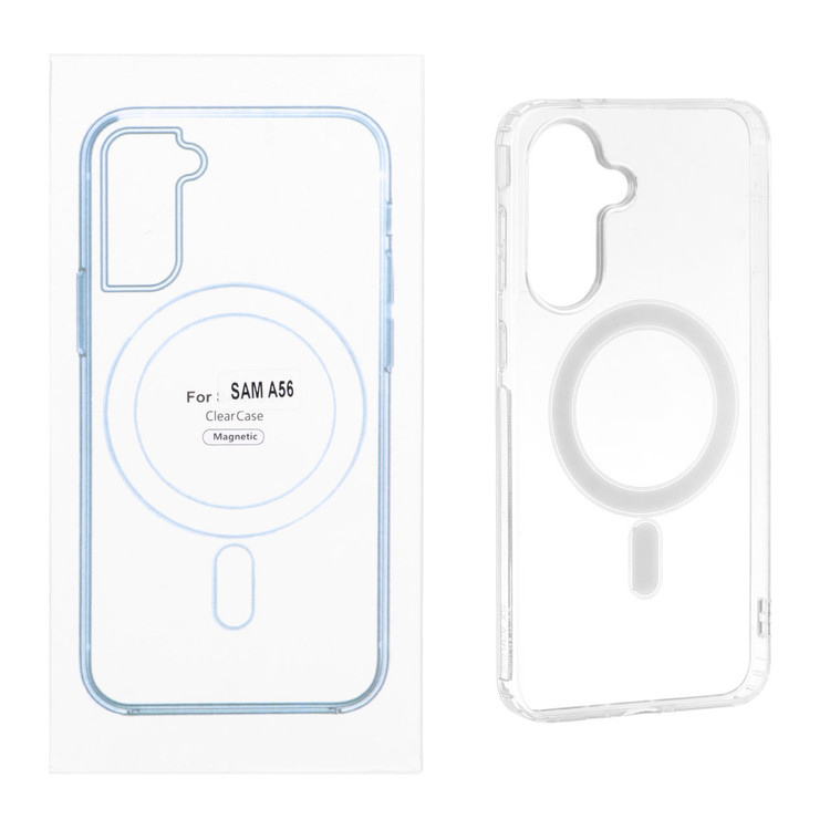 قاب مگ سیف شفاف با قابلیت شارژ MagSafe سامسونگ مدل Samsung Galaxy A37 / A56 / A36