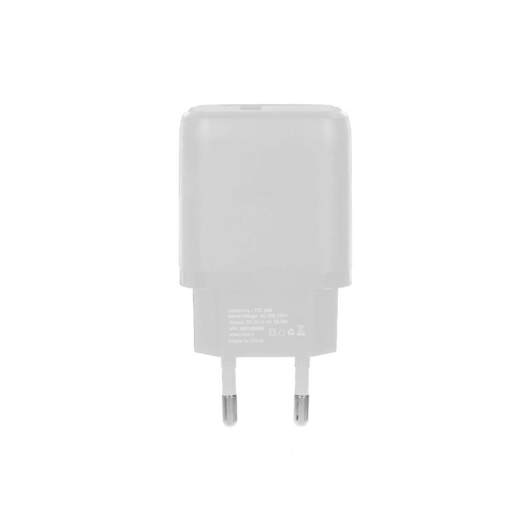 شارژر دیواری تک پورت تسکو مدل TTC 165 10W همراه با کابل شارژ TYPE-C