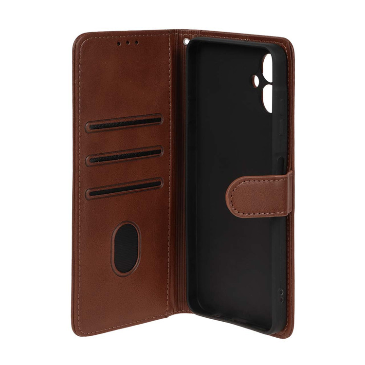 کیف موبایل چرمی جاکارتی و محافظ لنزدار درجه یک شیائومی مدل Xiaomi Redmi 14C / Redmi A4 / Poco C75
