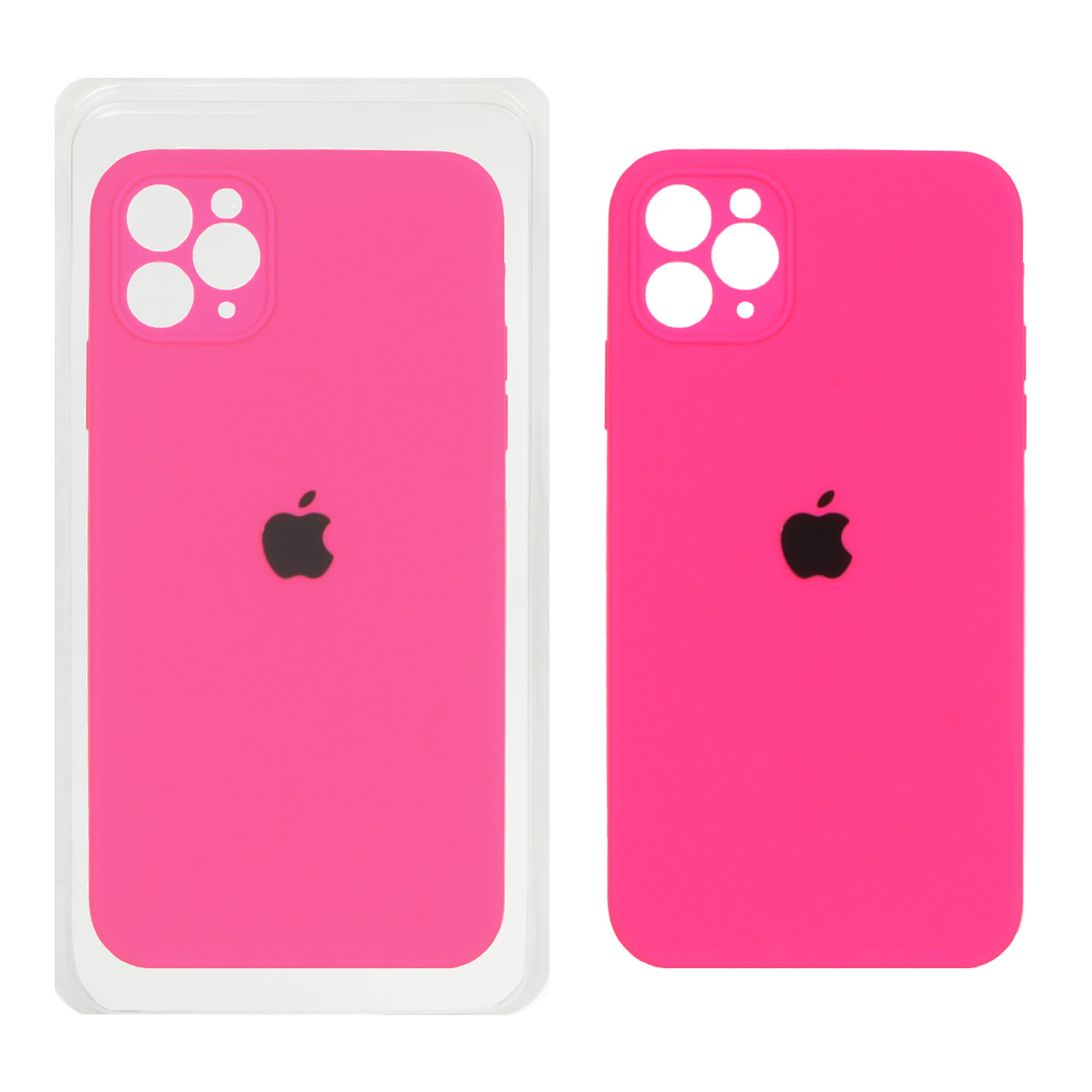 قاب سیلیکونی اورجینال پاک کنی محافظ لنزدار داخل مخمل آیفون 11 پرو مکس Apple iPhone 11 Pro Max (پک اصلی)