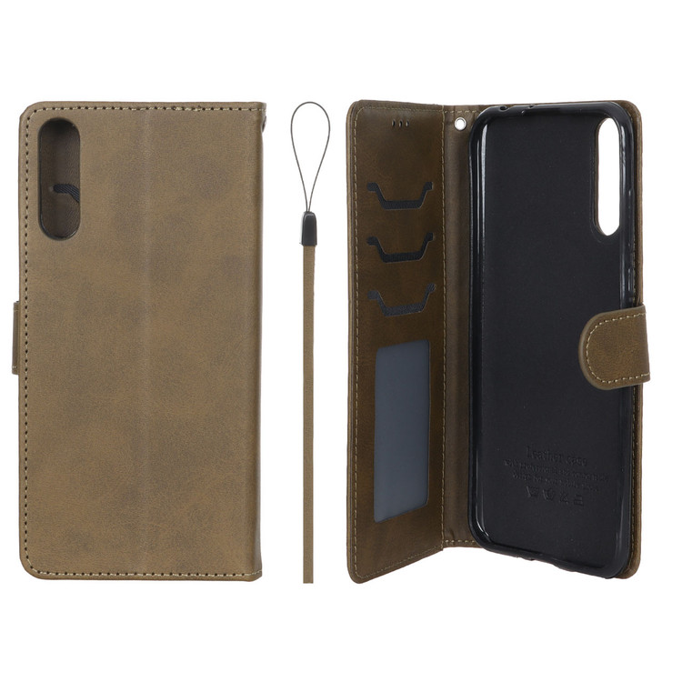کیف موبایل چرمی مگنتی جاکارتی داخل مخمل و درجه یک هواوی مدل Huawei Y8p