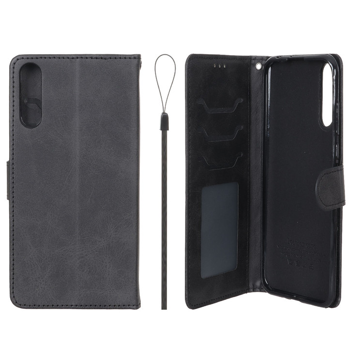 کیف موبایل چرمی مگنتی جاکارتی داخل مخمل و درجه یک هواوی مدل Huawei Y8p