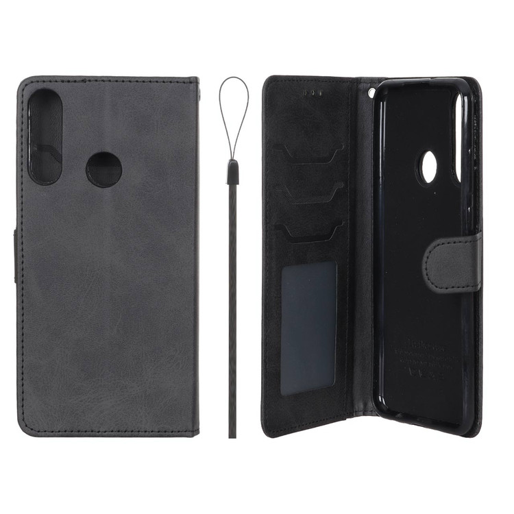 کیف موبایل چرمی مگنتی جاکارتی و داخل مخمل درجه یک هواوی مدل Huawei Y6p