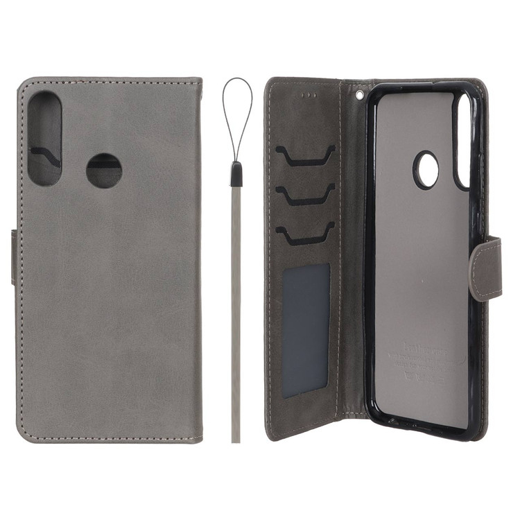 کیف موبایل چرمی مگنتی جاکارتی و داخل مخمل درجه یک هواوی مدل Huawei Y6p