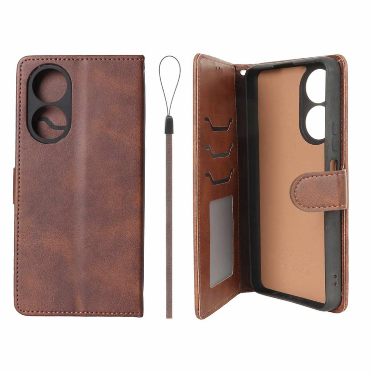 کیف موبایل چرمی مگنتی جاکارتی و محافظ لنزدار داخل مخمل درجه یک هواوی آنر مدل Honor X7 4G