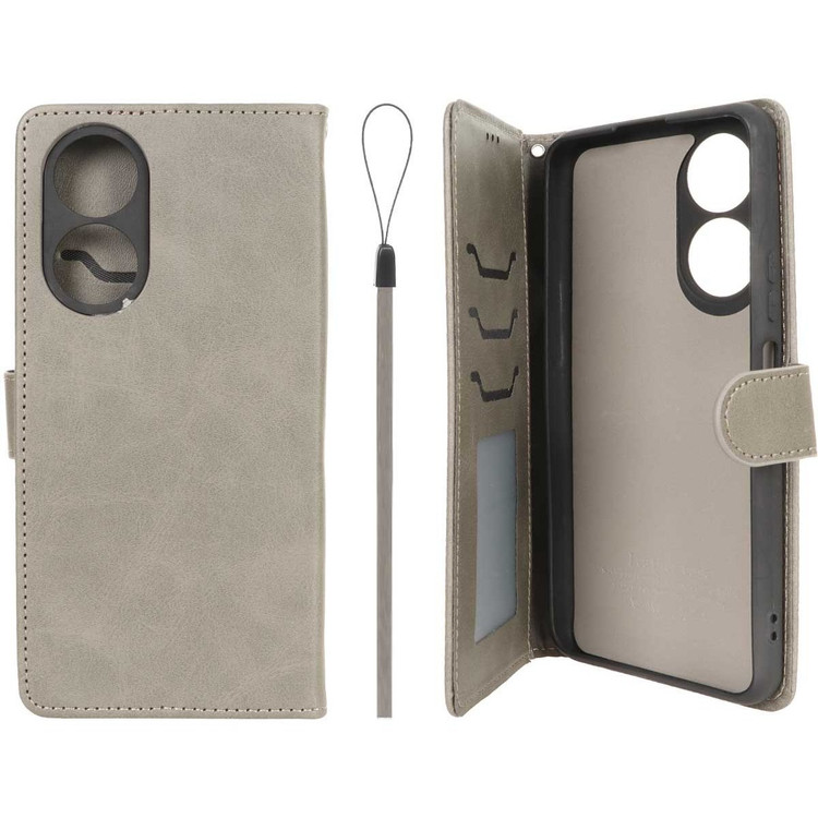 کیف موبایل چرمی مگنتی جاکارتی و محافظ لنزدار داخل مخمل درجه یک هواوی آنر مدل Honor X7 4G