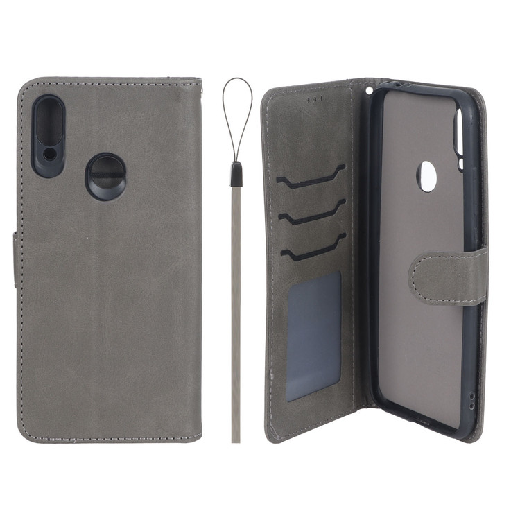 کیف موبایل چرمی مگنتی جاکارتی و محافظ لنزدار داخل مخمل درجه یک شیائومی مدل Xiaomi Redmi Note 7 / Note 7 Pro / Note 7s