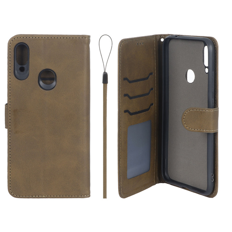 کیف موبایل چرمی مگنتی جاکارتی و محافظ لنزدار داخل مخمل درجه یک شیائومی مدل Xiaomi Redmi Note 7 / Note 7 Pro / Note 7s