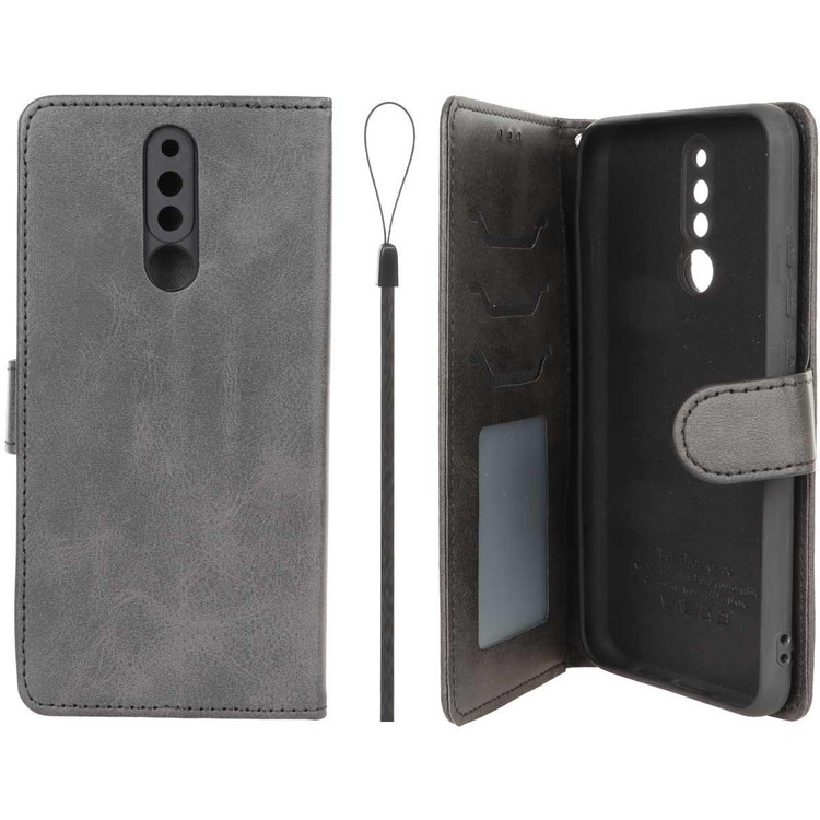 کیف موبایل چرمی مگنتی جاکارتی و محافظ لنزدار داخل مخمل درجه یک شیائومی مدل Xiaomi Redmi 8A