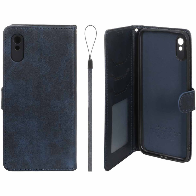 کیف موبایل چرمی مگنتی جاکارتی و محافظ لنزدار داخل مخمل درجه یک شیائومی مدل Xiaomi Redmi 9A / Redmi 9A Sport / Redmi 9AT
