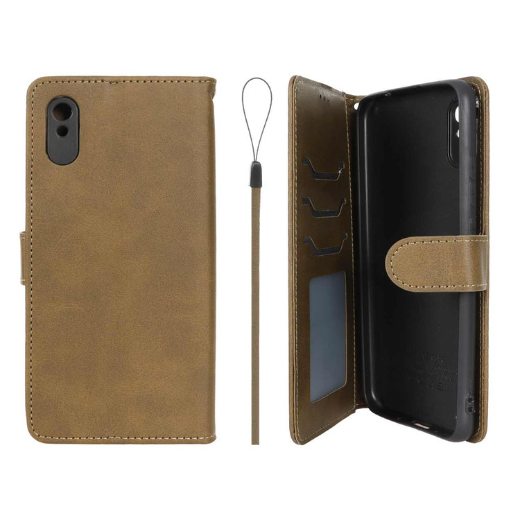 کیف موبایل چرمی مگنتی جاکارتی و محافظ لنزدار داخل مخمل درجه یک شیائومی مدل Xiaomi Redmi 9A / Redmi 9A Sport / Redmi 9AT
