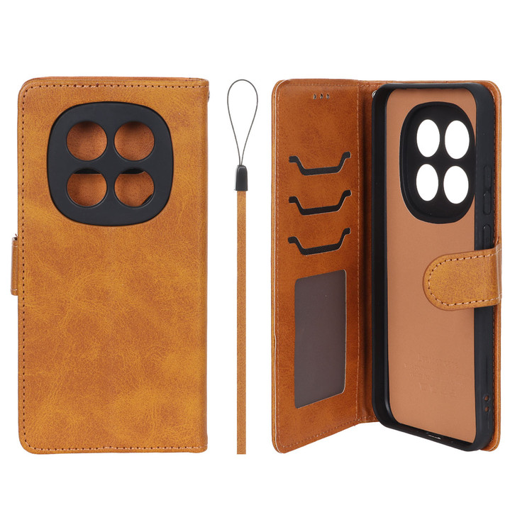 کیف موبایل چرمی مگنتی جاکارتی و محافظ لنزدار درجه یک شیائومی مدل Xiaomi Redmi Note 15 Pro 5g / Note 15 Pro Plus / Poco M8 Pro 5g