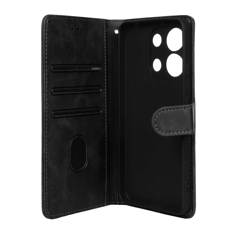 کیف موبایل چرمی مگنتی و جاکارتی درجه یک شیائومی مدل Xiaomi Redmi Note 13 4G