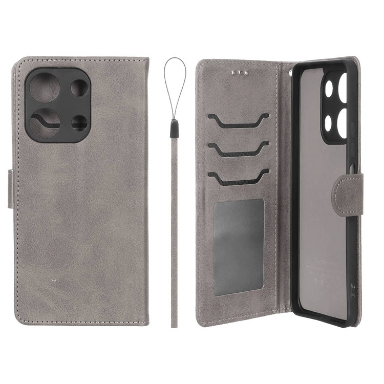 کیف موبایل چرمی مگنتی و جاکارتی درجه یک شیائومی مدل Xiaomi Redmi Note 13 4G