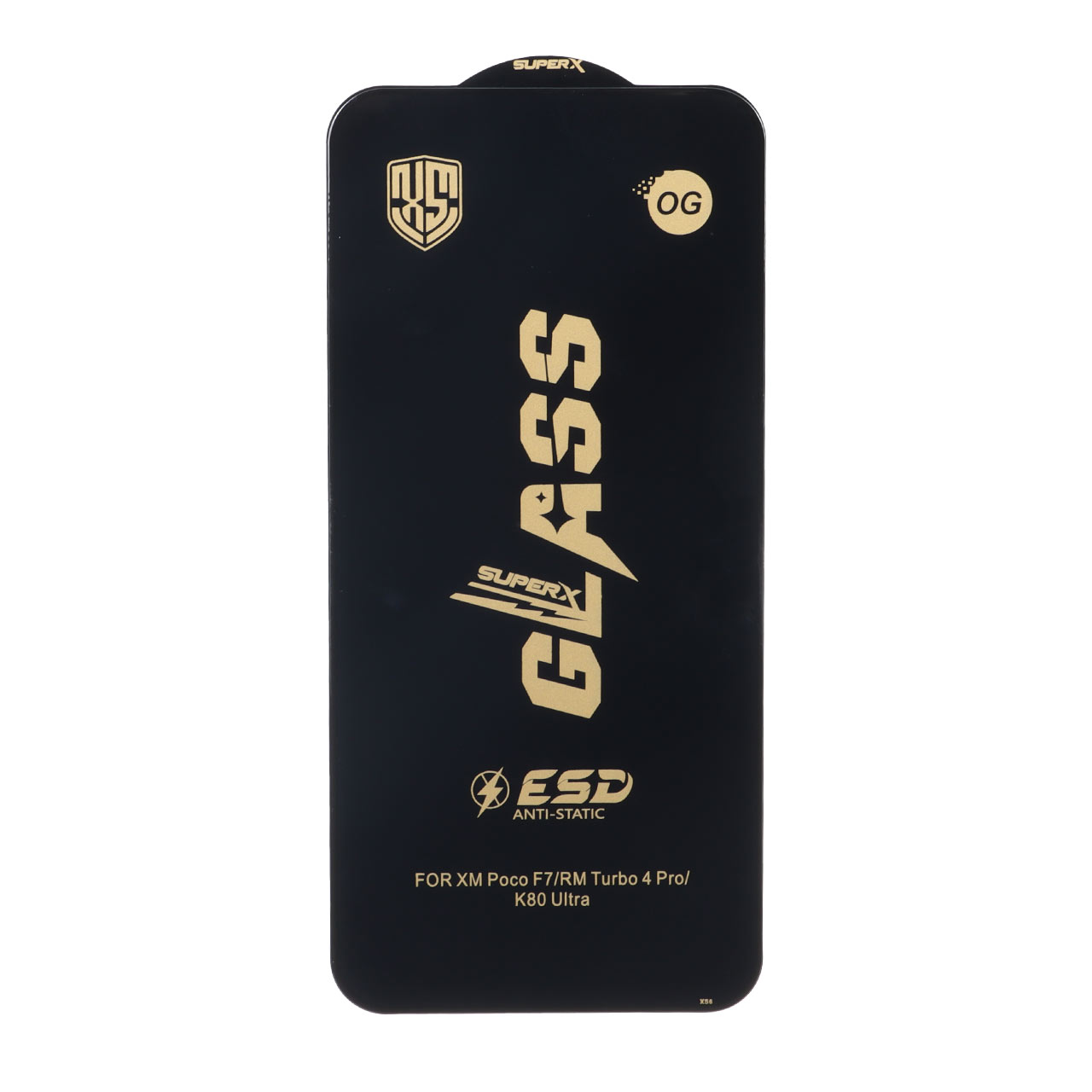 گلس محافظ صفحه نمایش شیشه‌ای آنتی استاتیک درجه یک Super X OG شیائومی Redmi Note 15 Pro 5G / Mi 15T / Mi 15T Pro / Poco F7
