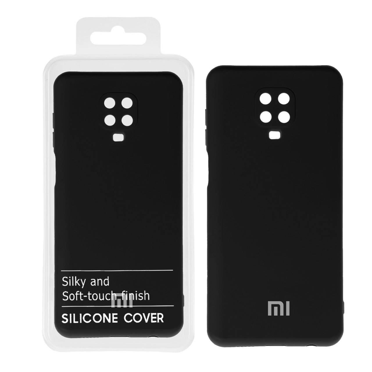 قاب سیلیکونی داخل مخمل محافظ لنزدار شیائومی Xiaomi Redmi Note 9S / Note 9 Pro / Note 9 Pro Max (پک دار)