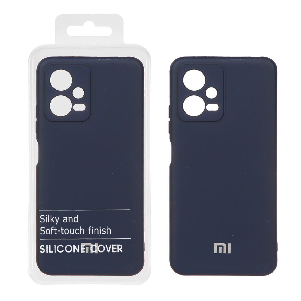 قاب سیلیکونی داخل مخمل محافظ لنزدار شیائومی  Xiaomi Redmi Note 12 5g / Poco X5 5g (پک دار)