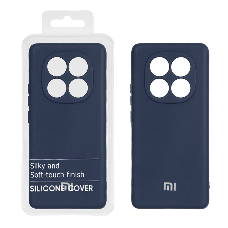 قاب سیلیکونی داخل مخمل محافظ لنزدار شیائومی مدل Xiaomi Redmi Note 14 Pro 5G / Redmi Note 14 Pro Plus 5G / Poco X7 5G