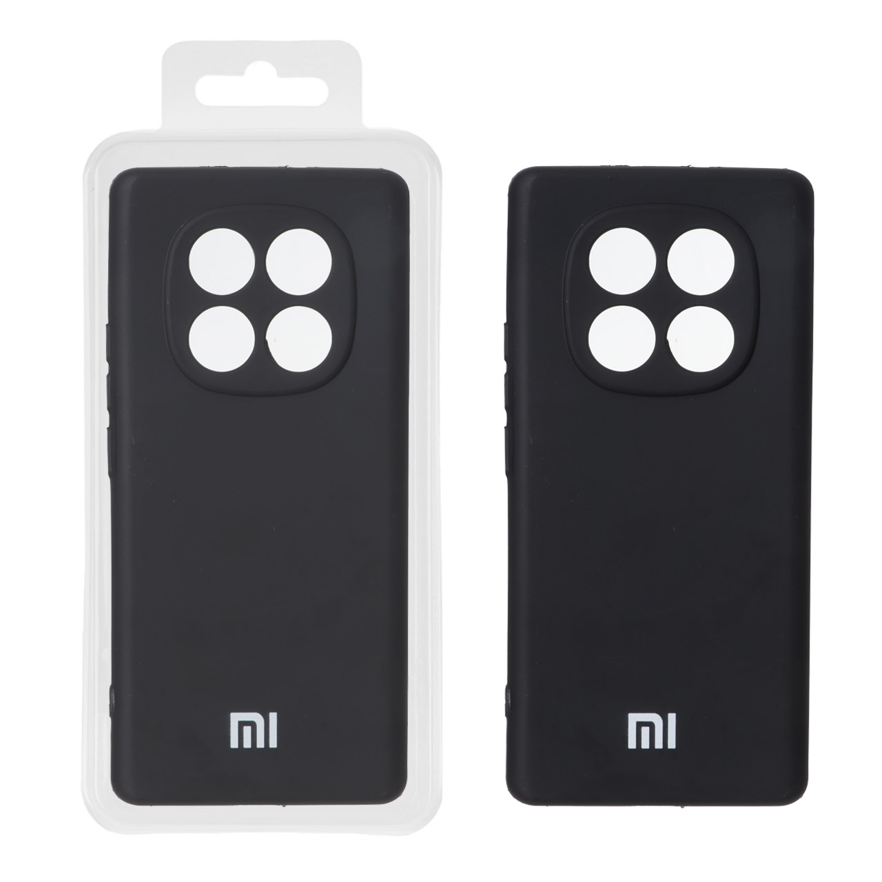 قاب سیلیکونی محافظ لنزدار HighCopy شیائومی مدل Xiaomi Redmi Note 15 / Poco M8 5G - مشکی (پک دار)