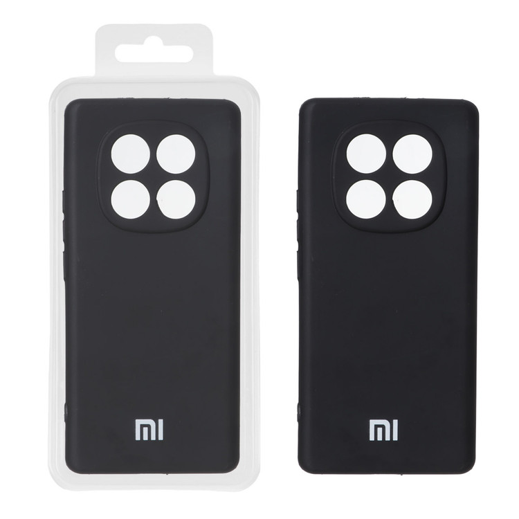 قاب سیلیکونی محافظ لنزدار HighCopy شیائومی مدل Xiaomi Redmi Note 15 / Poco M8 5G - مشکی (پک دار)