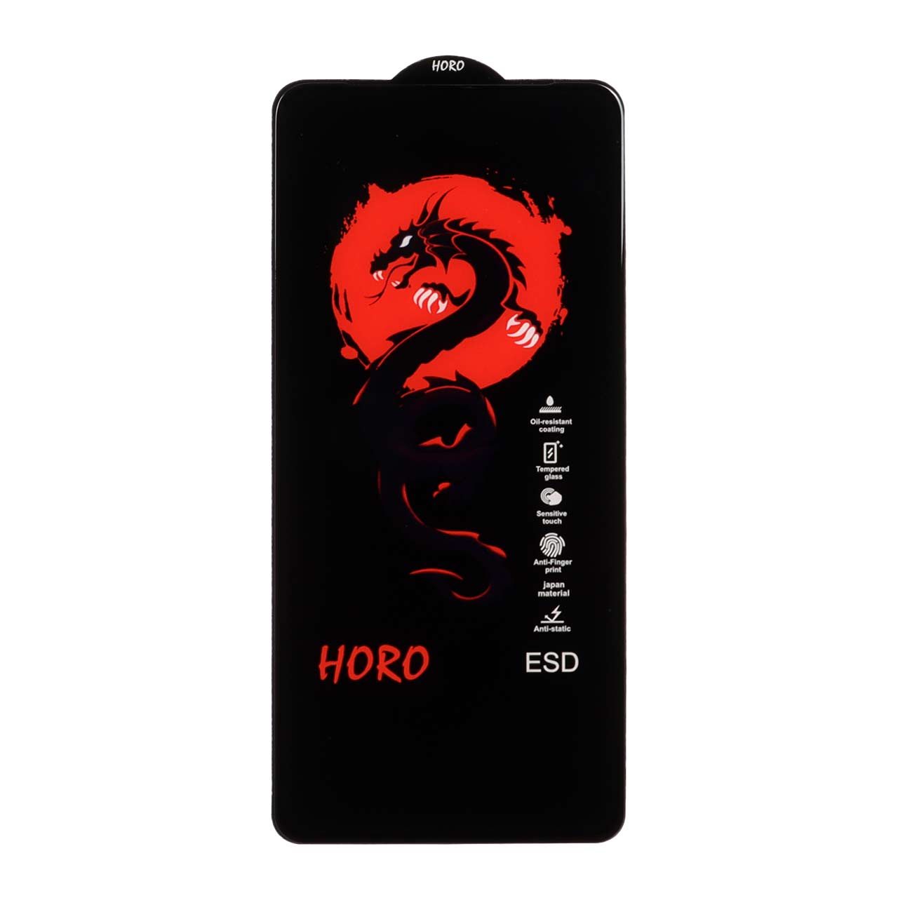 گلس محافظ صفحه نمایش شیشه ای آنتی استاتیک سوپردی Full Cover ESD Horo درجه یک شیائومی مدل Xiaomi Redmi Note 13 4G / Poco M7 Pro 5G
