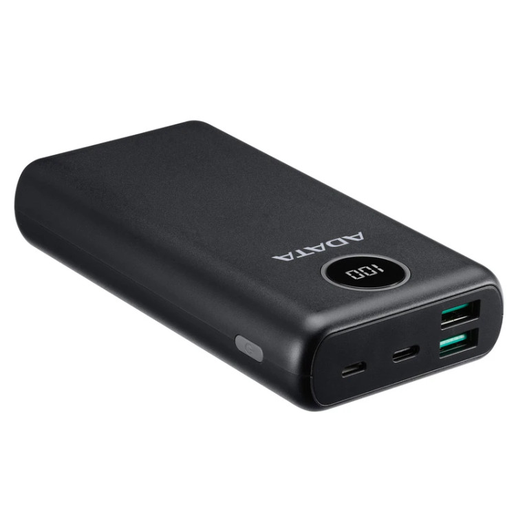 پاوربانک ای دیتا مدل ADATA P20000QCD ظرفیت 20000 میلی آمپر ساعت